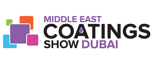 Middle East Coatings Show 2026 exhibition stand builder Dubai World Trade Centre official event logo
